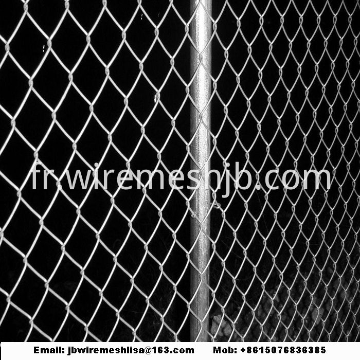 PVC Coated And Galvanized Chain Link Fence